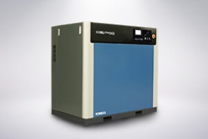 Oil flooded screw air compressors